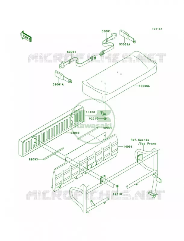 SeatPBF-PDF Kawasaki MULE 620 2010 MULE 4000  KAF620PAF