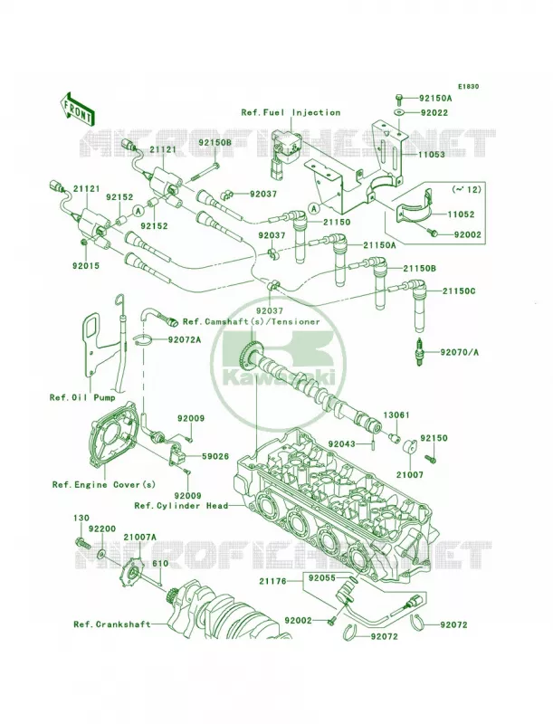 Ignition System Kawasaki JET SKI 1500 2014 STX-15F  JT1500AEF