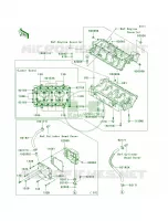 Crankcase pour Kawasaki ULTRA 250X