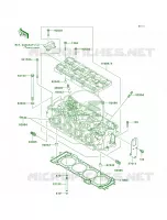 Cylinder Head pour Kawasaki ULTRA 250X