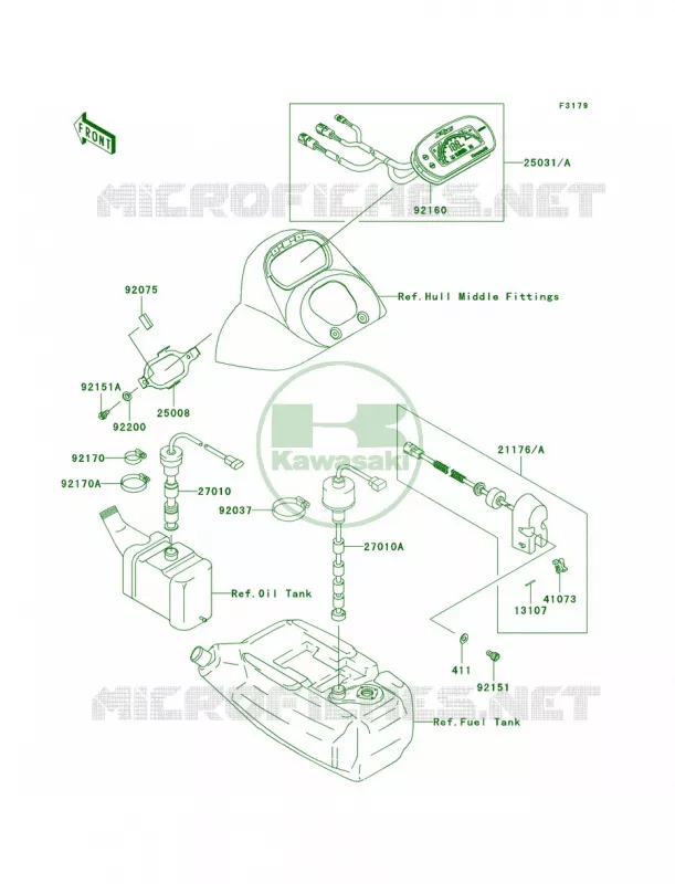 Meters Kawasaki JET SKI 1200 2005 1200 STX-R  JT1200-C2