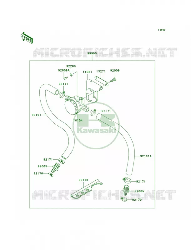 Optional Parts Kawasaki JET SKI 1200 2004 1200 STX-R  JT1200-C1
