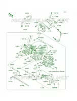Carburetor pour Kawasaki 900 STX