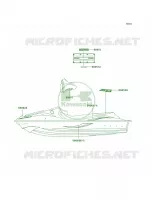DecalsWhiteE1 pour Kawasaki 900 STX
