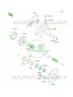 Drive Shaft pour Kawasaki 900 STX