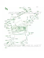 Handle Pole pour Kawasaki 900 STX