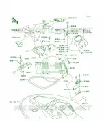 Hull Front Fittings pour Kawasaki 900 STX