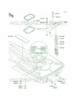 Hull Rear Fittings pour Kawasaki 900 STX
