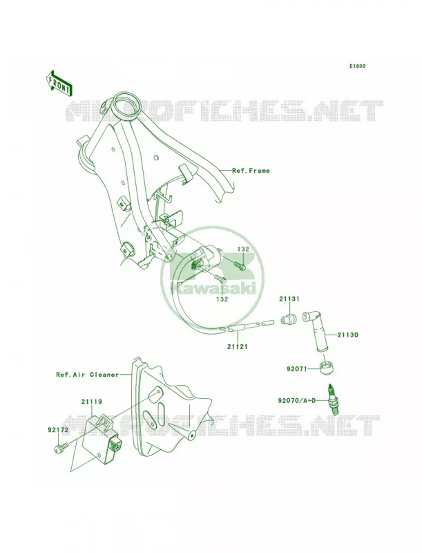 Ignition System Kawasaki MOTOS 250 2014 KLX250S  KLX250TEF