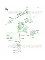 Carburetor Parts pour Kawasaki 900 STX