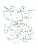 Fuel Tank pour Kawasaki 900 STX