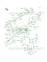 Handle Pole pour Kawasaki 900 STX