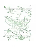 Hull pour Kawasaki 900 STX