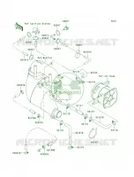 Cooling pour Kawasaki 900 STS