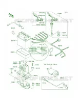 Electrical Equipment pour Kawasaki 900 STS
