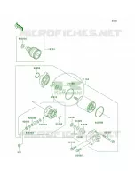 Starter Motor pour Kawasaki 900 STS