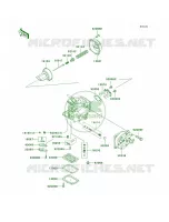 Carburetor PartsJH1100 A5 pour Kawasaki 1100 ZXI