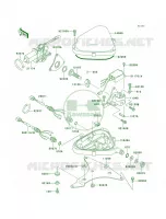 Control pour Kawasaki 1100 ZXI