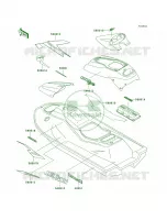 DecalsJH1100 A2 pour Kawasaki 1100 ZXI