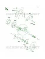 Drive Shaft pour Kawasaki 1100 ZXI