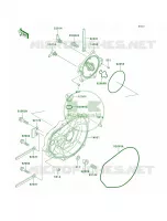 Engine Covers pour Kawasaki 1100 ZXI
