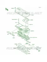 Flame Arrester pour Kawasaki 1100 ZXI