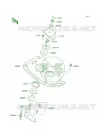 Handle Pole pour Kawasaki 1100 ZXI