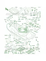 HullJH1100 A2 A5 pour Kawasaki 1100 ZXI