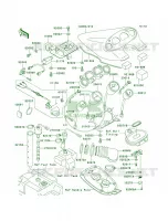 MetersJH1100 A2 A5 pour Kawasaki 1100 ZXI
