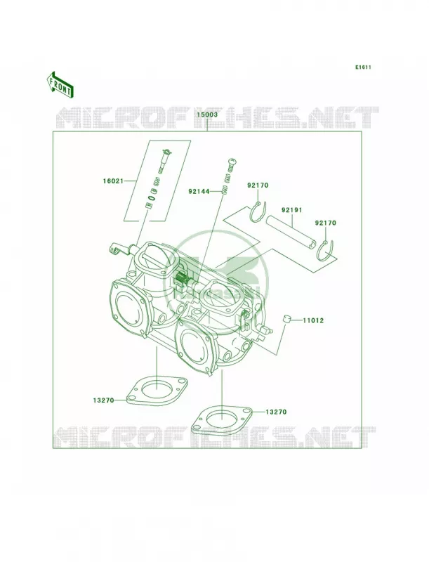 Carburetor Kawasaki JET SKI 750 1999 SXI PRO  JS750-C2