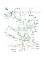 Control pour Kawasaki 1100 ZXI