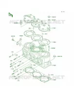 Cylinder HeadCylinder pour Kawasaki 1100 ZXI
