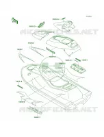 DecalsJH1100 A4 pour Kawasaki 1100 ZXI