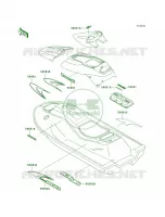 DecalsJH1100 A5 pour Kawasaki 1100 ZXI