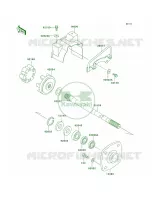 Drive Shaft pour Kawasaki 1100 ZXI