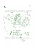 Generator pour Kawasaki 1100 ZXI
