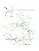 Pads pour Kawasaki 1100 ZXI