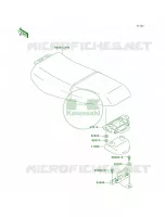 Seat pour Kawasaki 1100 ZXI