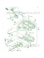 Crankcase pour Kawasaki 750 SS