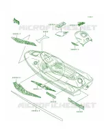 DecalsJH750 A2 pour Kawasaki 750 SS