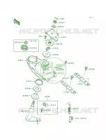 Handle Pole pour Kawasaki 750 SS