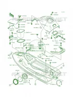 Hull Fittings pour Kawasaki 750 SS