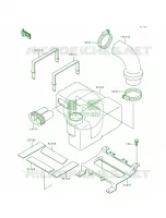 Intake Silencer pour Kawasaki 750 SS