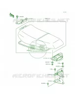 SeatKAW22251 94 pour Kawasaki 750 SS