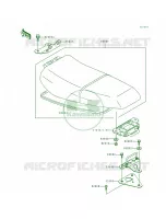 SeatKAW22252 94 pour Kawasaki 750 SS