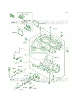 Crankcase pour Kawasaki XIR