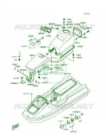 Hull Fittings pour Kawasaki TS