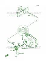 Oil Pump pour Kawasaki TS
