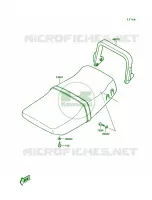Seat pour Kawasaki TS