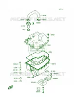 Water Muffler pour Kawasaki TS